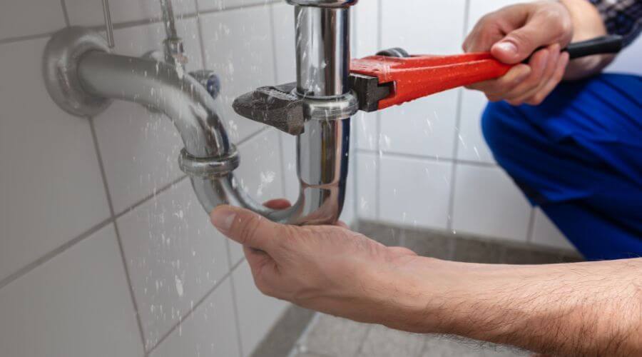 Indoor tankless water heater installation in Froid, MT